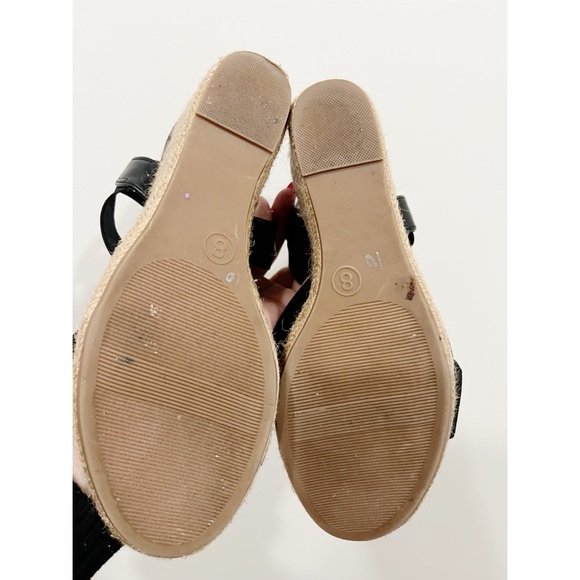 Merona Target Black Wedges - Picture 5 of 7